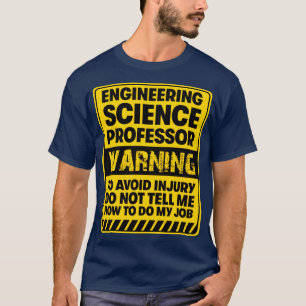 Camiseta Profesor de ciencias de ingeniería2