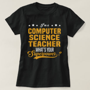 Camiseta Profesor de Ciencias de la Computación