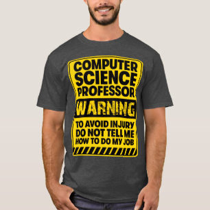 Camiseta Profesor de ciencias de la computación2