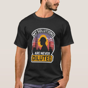 Camiseta Profesor de ciencias de química Diseño para ingeni