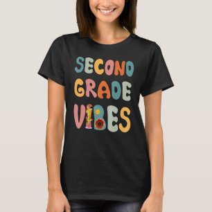 Camiseta Profesor de Ciencias de segundo grado Vibes Esl Pa