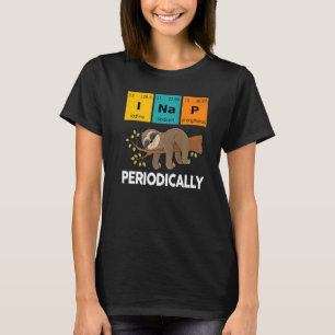 Camiseta Profesor de ciencias inap periódicamente