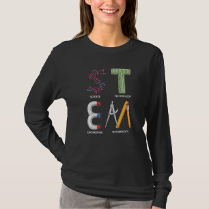 Camiseta Profesor de Ciencias, Tecnología, Ingeniería y Mat