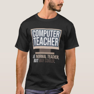 Camiseta Profesor de Computación Instructor de Tecnología D