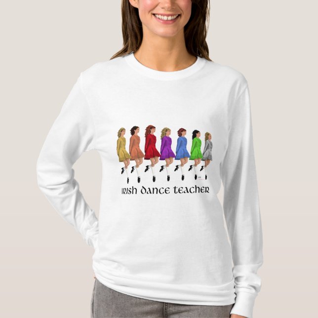 Camiseta Profesor de Danza de Paso Irlandés (Anverso)