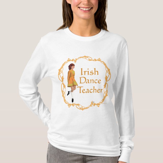 Camiseta Profesor de Danza Irlandesa (Anverso)