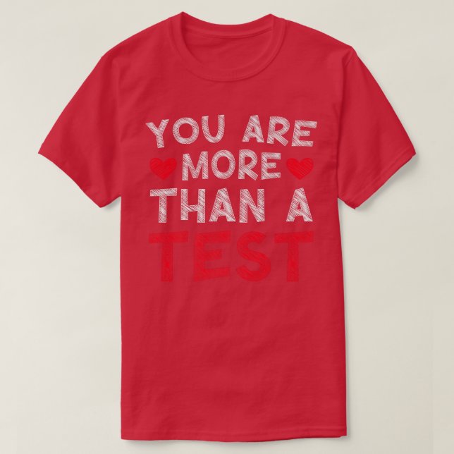 Camiseta Profesor De Día De Prueba Es Más Que Un Profesor D (Diseño del anverso)