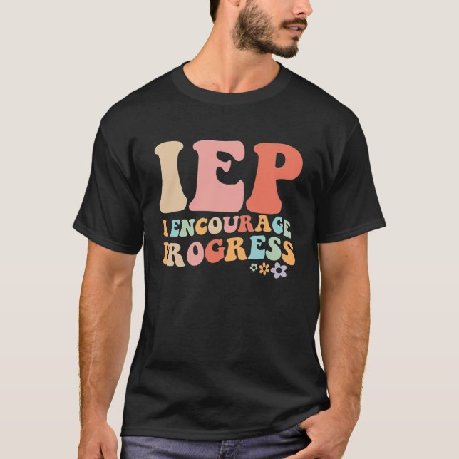 Camiseta profesor de educación especial de progreso alentad (Anverso)