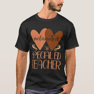 Camiseta Profesor de educación especial negra historia negr