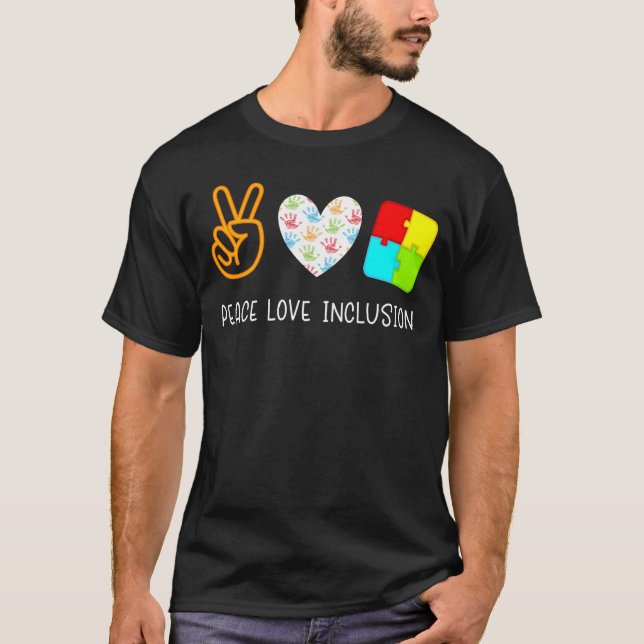 Camiseta Profesor de Educación Especial sobre la inclusión  (Anverso)