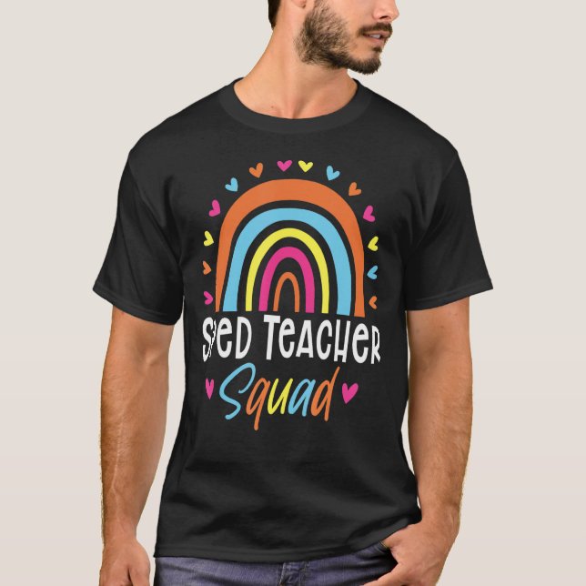 Camiseta Profesor de Educación Especial Sped Ed Boho Boho R (Anverso)