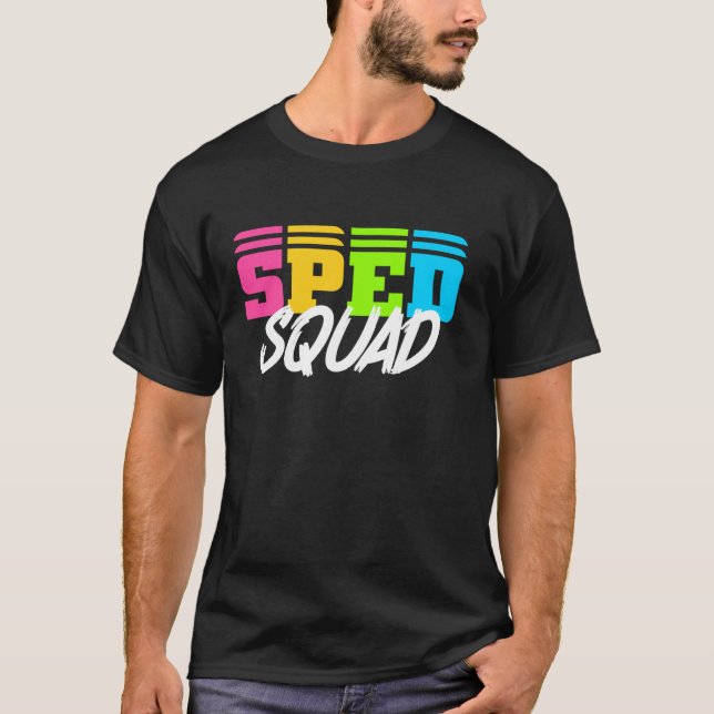 Camiseta Profesor de Educación Especial SPED Squad (Anverso)