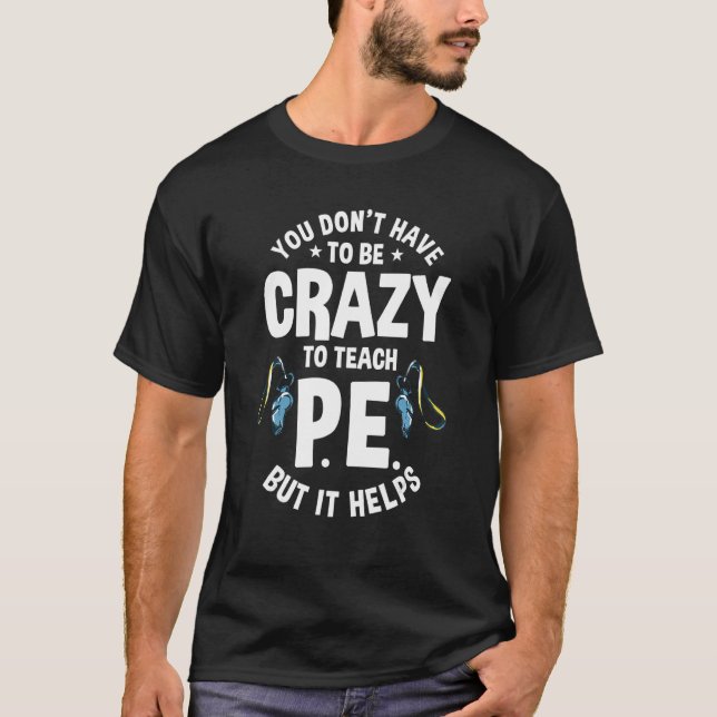 Camiseta Profesor de Educación Física de PE Instructor de G (Anverso)