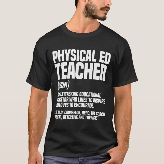 Camiseta Profesor de Educación Física Nuevo Gimnasio de Ins (Anverso)