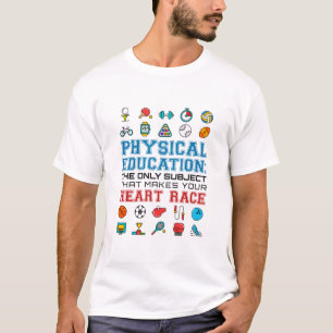 Camiseta Profesor de educación física Phys Ed Gym entrenado