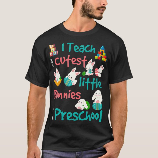 Camiseta Profesor de educación preescolar de Pascua (Anverso)