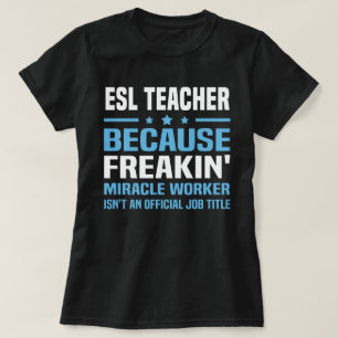 Camiseta Profesor de ESL
