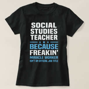 Camiseta Profesor de Estudios Sociales