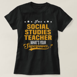 Camiseta Profesor de Estudios Sociales
