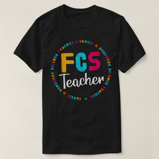 Camiseta Profesor de FCS Tee - Profesor electivo - Docente  (Diseño del anverso)