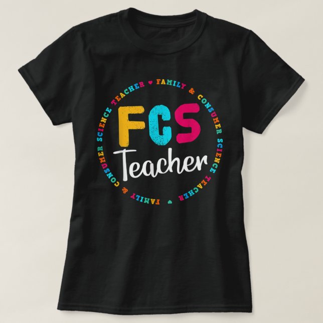 Camiseta Profesor de FCS Tee - Profesor electivo - Docente  (Diseño del anverso)