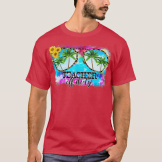 Camiseta Profesor De Gafas De Sol De Leopard Fuera De Servi