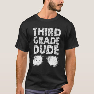 Camiseta Profesor De Gafas De Sol De Tercer Grado De Vuelta