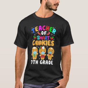 Camiseta Profesor De Galletas Inteligentes Navidades De Sép