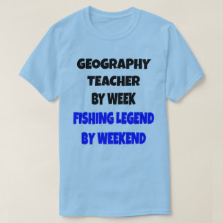 Camiseta Profesor de Geografía de Leyenda Pesquera