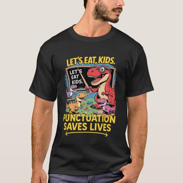 Camiseta Profesor de gramática divertida Estudiante Escuela (Anverso)