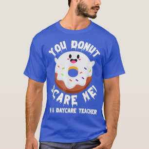 Camiseta Profesor de guardería Halloween Donut Costume Spoo