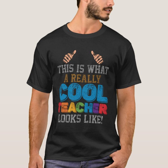 Camiseta Profesor de Guay enseñando a estudiantes a decir e (Anverso)