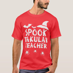 Camiseta Profesor de Halloween en Spook