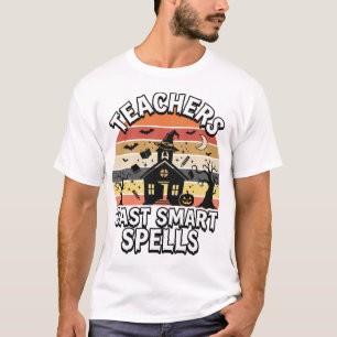 Camiseta Profesor de Halloween Spooky Smarts