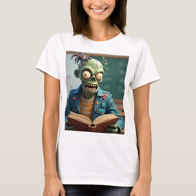 Camiseta Profesor de Halloween Vampire Calculer - Matemátic (Anverso)