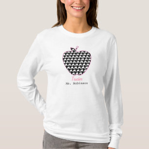 Camiseta Profesor de Houndstooth Apple
