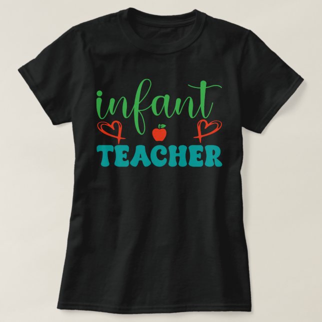 Camiseta profesor de infante (Diseño del anverso)