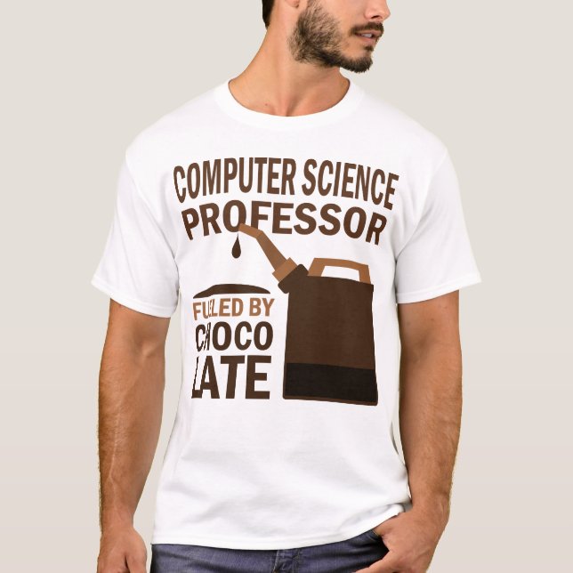 Camiseta Profesor de informática regalo (divertido) (Anverso)