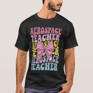 Camiseta Profesor De Ingeniería Aeroespacial Aprecio De Reg