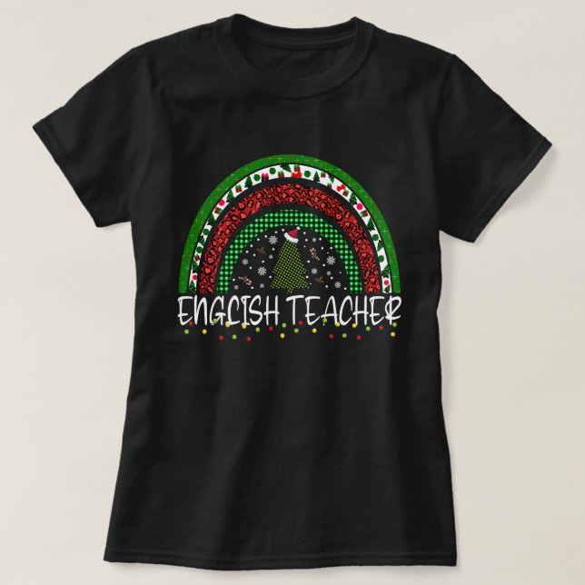 Camiseta profesor de inglés (Diseño del anverso)
