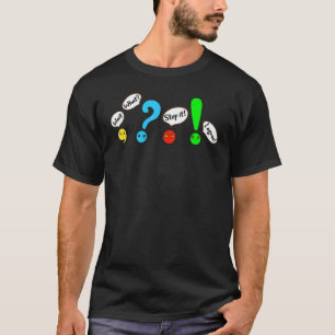 Camiseta Profesor de inglés divertido gramática puntuación