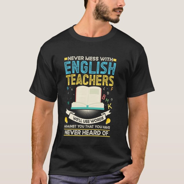 Camiseta Profesor de inglés ELA (Anverso)