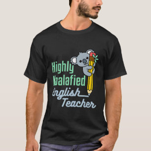 Camiseta Profesor de inglés koala fin de año