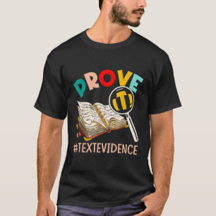 Camiseta PROFESOR DE INGLÉS prueba que el texto