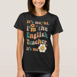 Camiseta Profesor de inglés soy yo soy el profesor de inglé
