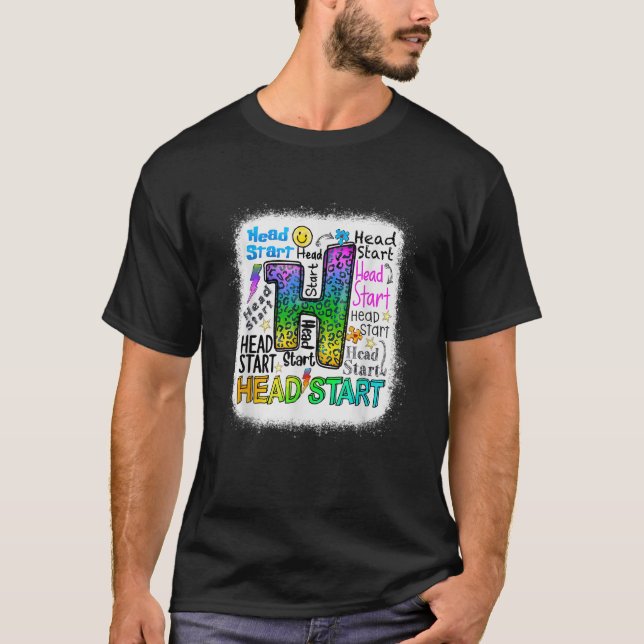 Camiseta Profesor de jardines de infancia de Head Start (Anverso)