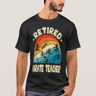 Camiseta Profesor de Karate Jubilado Retro Vintage Jubilaci