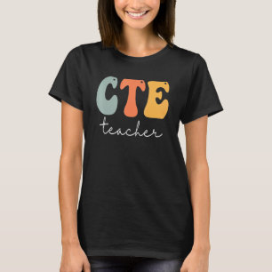 Camiseta Profesor De La Ce Retro Groovy Vintage Feliz Prime