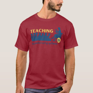 Camiseta Profesor de la escuela de citas del parche del pro
