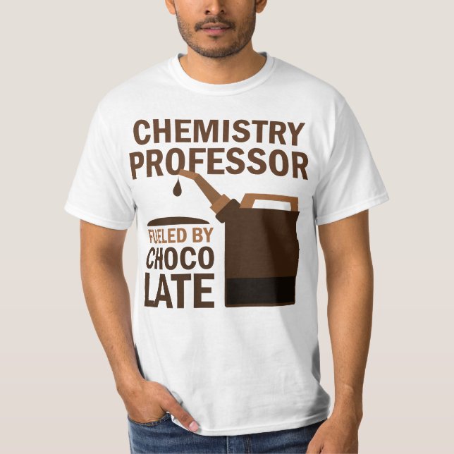 Camiseta Profesor de la química regalo (divertido) (Anverso)